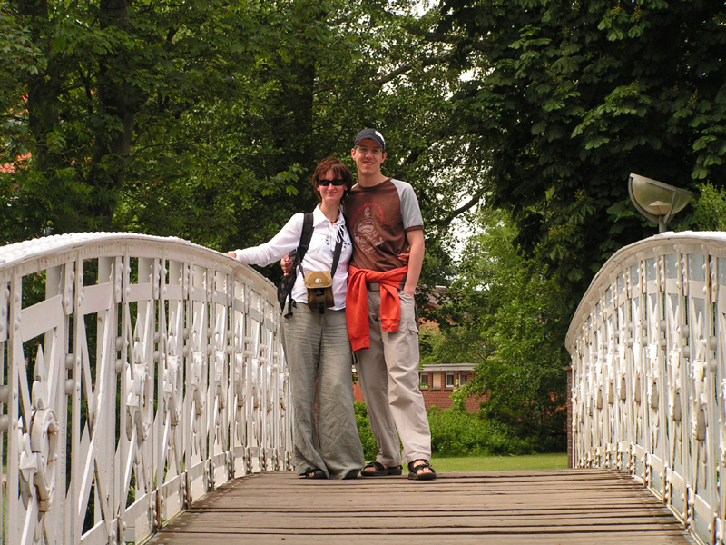 Denmark - Tom and Paula in Ribe