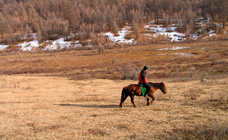 Horse riding in Terejl NP 05