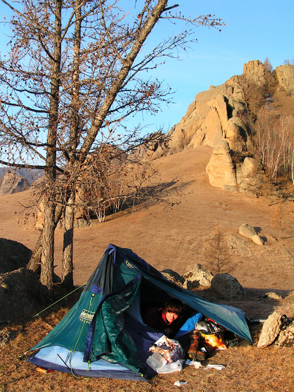 Mongolia - camping in Terejl NP