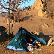 Mongolia - camping in Terejl NP