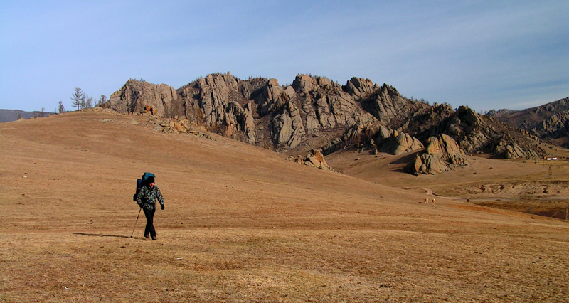 Brano trekking in Terejl NP (Mongolia)