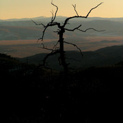 Mongolia - a sunset in Tsetserleg NP 02