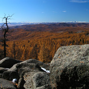 Mongolia - over looking Khangai Mountains 02