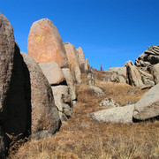 Mongolia - beautiful boulders in Tsetserleg NP 02