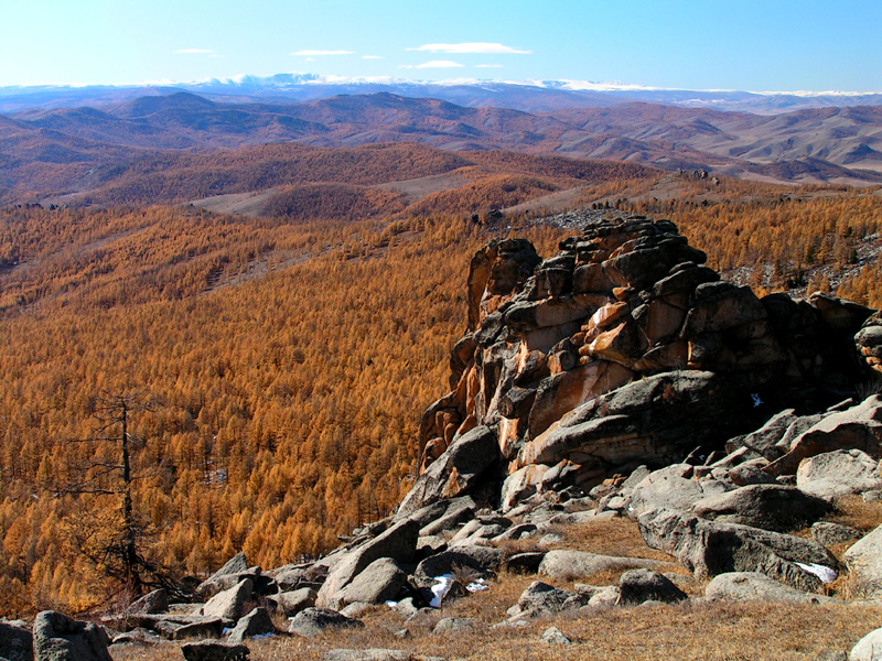 Mongolia - trekking in Tsetserleg NP 28