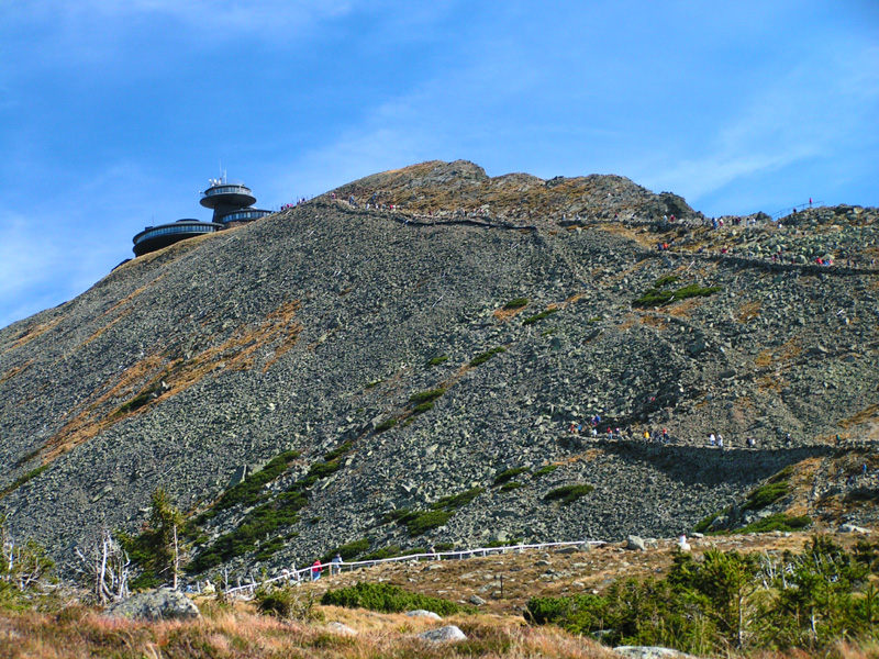 Czechia - Krkonoše - trekking to Sněžka 25