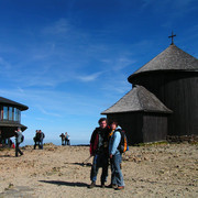 Czechia - Krkonoše - St. Vavřinec chapel at Sněžka Mountain