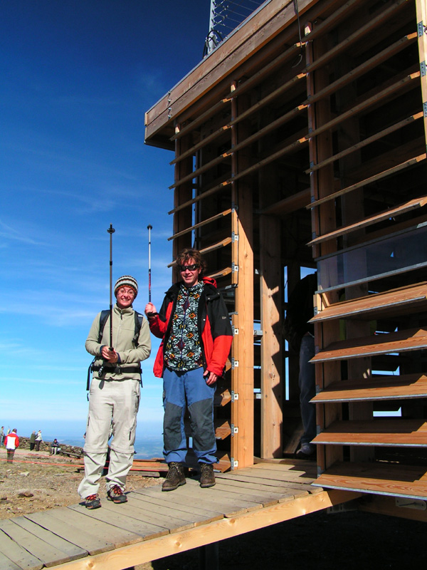 Czechia - Krkonoše - Mt. Sněžka - The Anežka post office