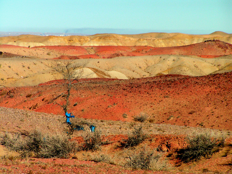 Gobi desert around Buddhist "Energy Centre"