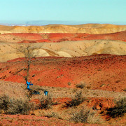 Gobi desert around Buddhist "Energy Centre"