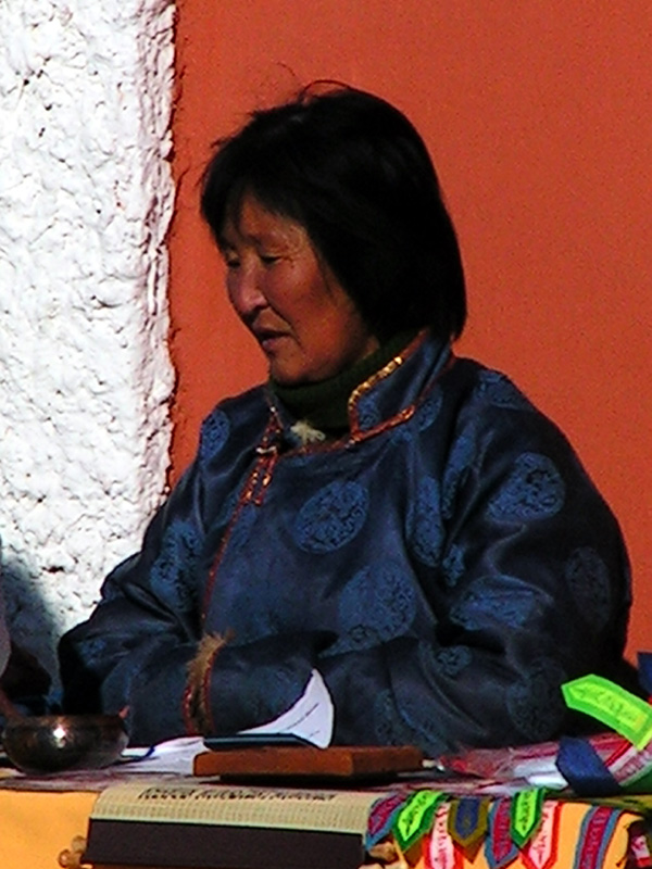 Gobi - a Mongolian woman