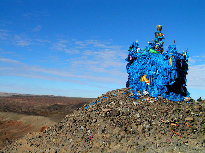 Gobi - the peak of Black Mountain