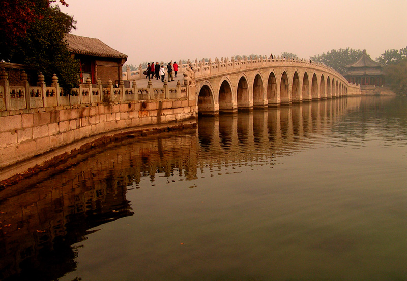 Beijing - a brighe over the Kunming Lake