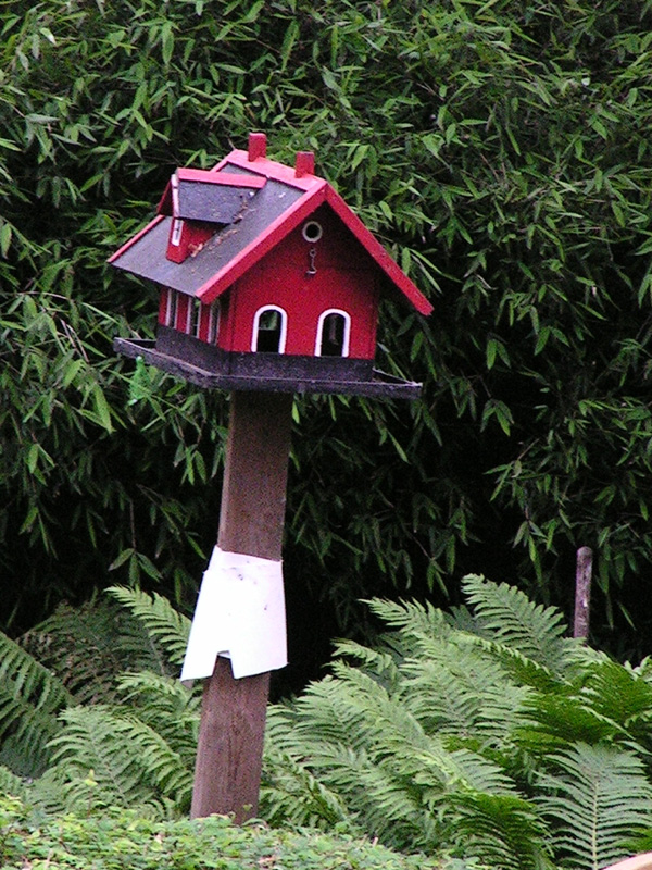 A Danish bird feeder