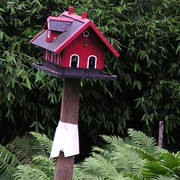 A Danish bird feeder