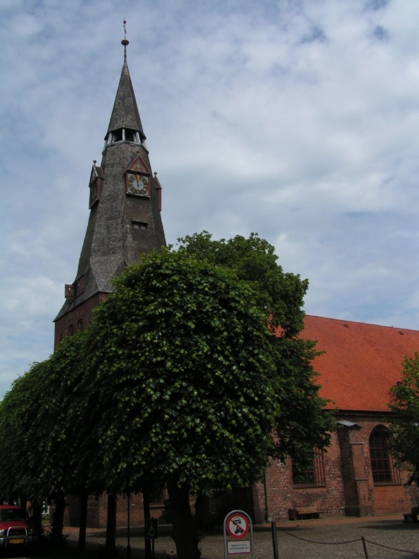 Denmark - a tower in Tønder