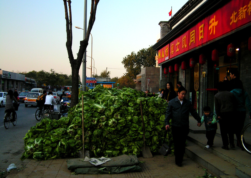 Beijing - fresh vegetables delivery :)