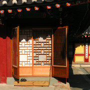 Korean old style door system