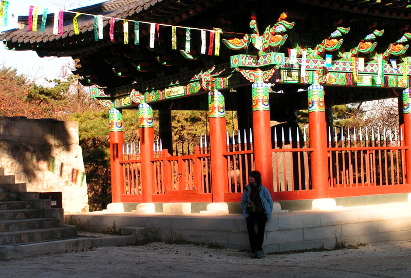 Upper temple in Buhhansan N.P.