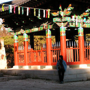 Upper temple in Buhhansan N.P.