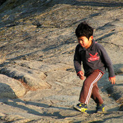 A Korean boy in Mokpo