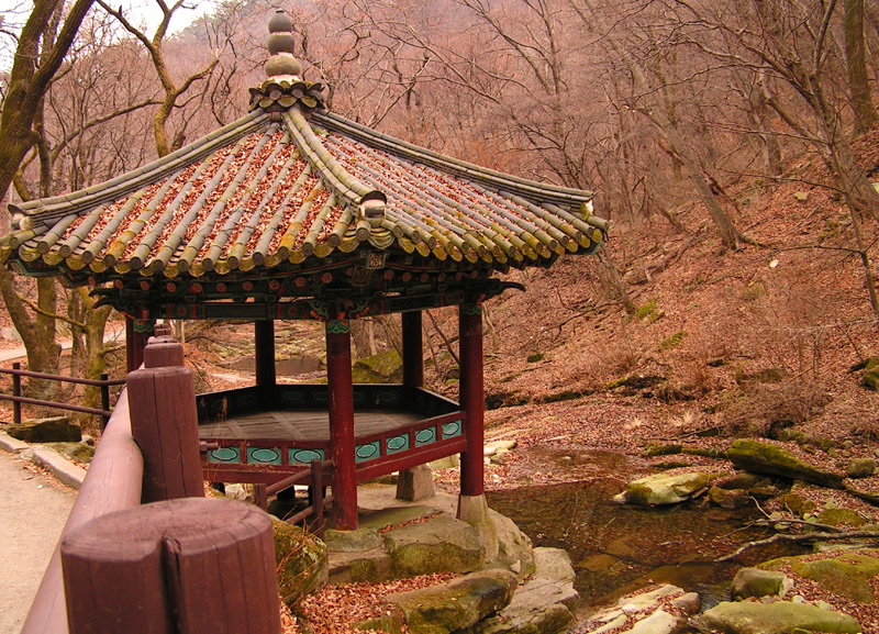 South Korea - trekking in Gyeryong-san mountain 01