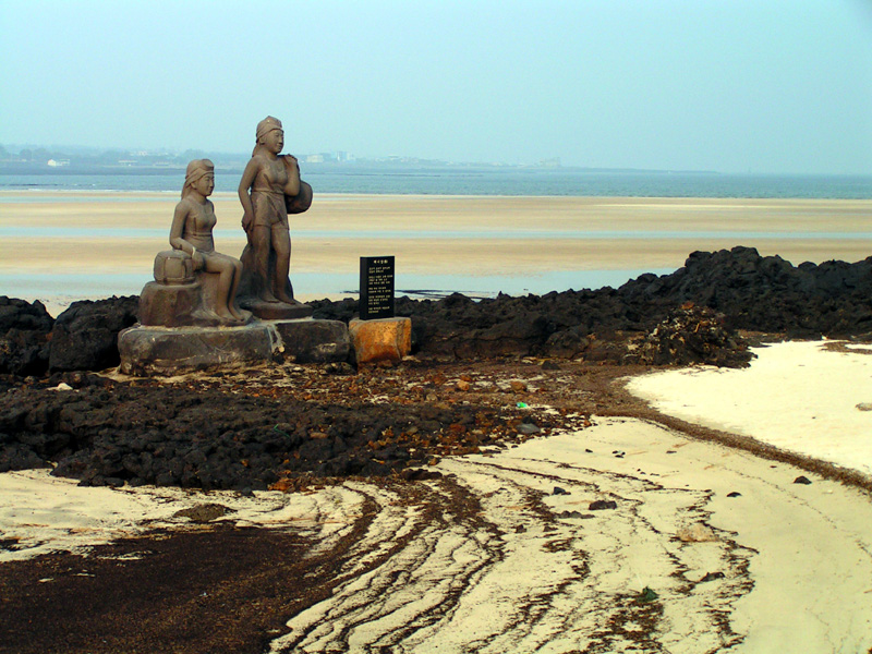 South Korea - a beach in Jeju Do Island