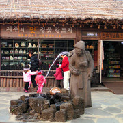 South Korea - statues in Jeju Do Island