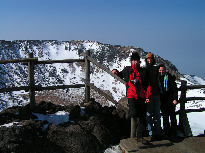 South Korea - Jeju Do Island - at the top of Mt. Hallasan