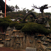 South Korea - a Dragon in Haedong Yonggunsa Temple