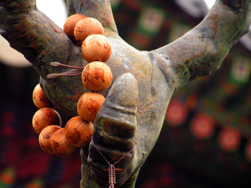 South Korea - a Buddhist mala detail