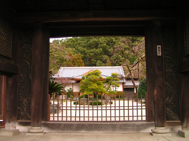 Japan - Fukuoka - a Shinto Shrine gate