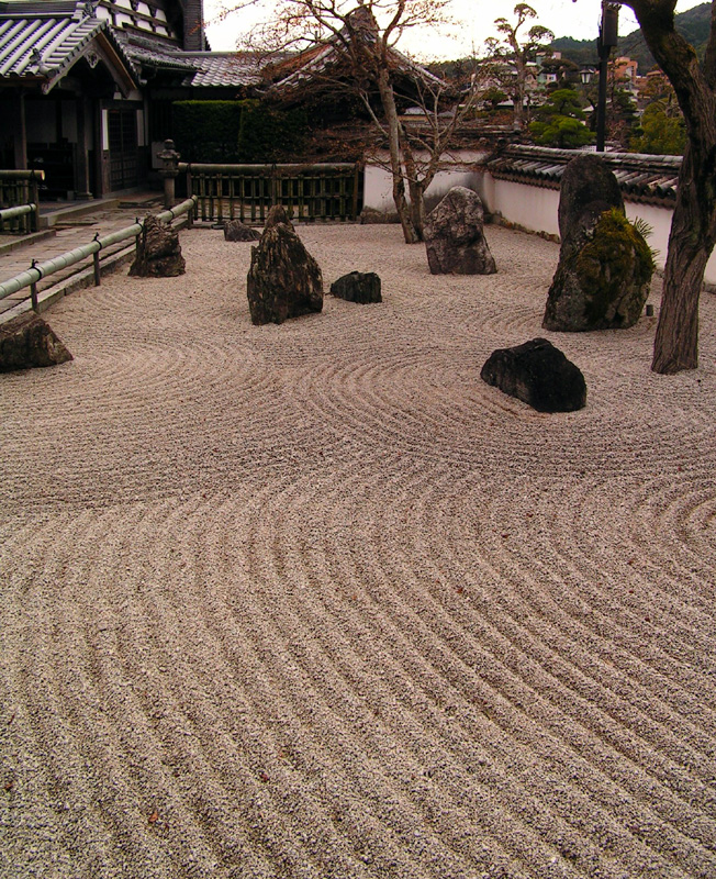Japan - a Zen garden Fukuoka