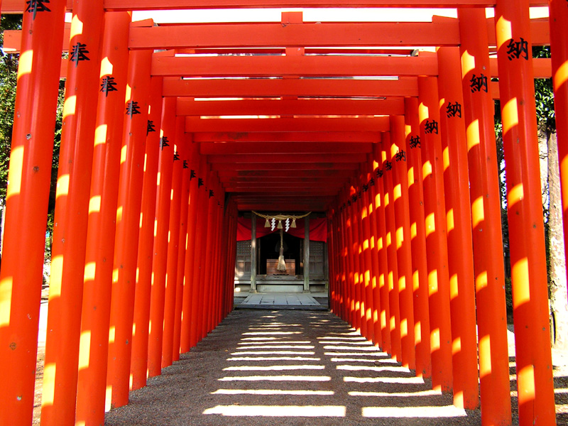 Japan - a shinto shrine in Kyushu 04