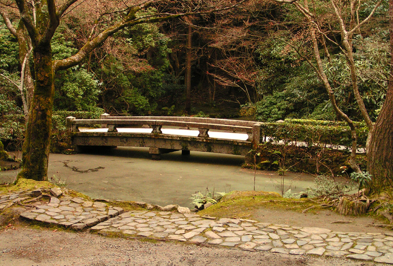 Japan - Kyoto - in the garden of Ginkakuji 13