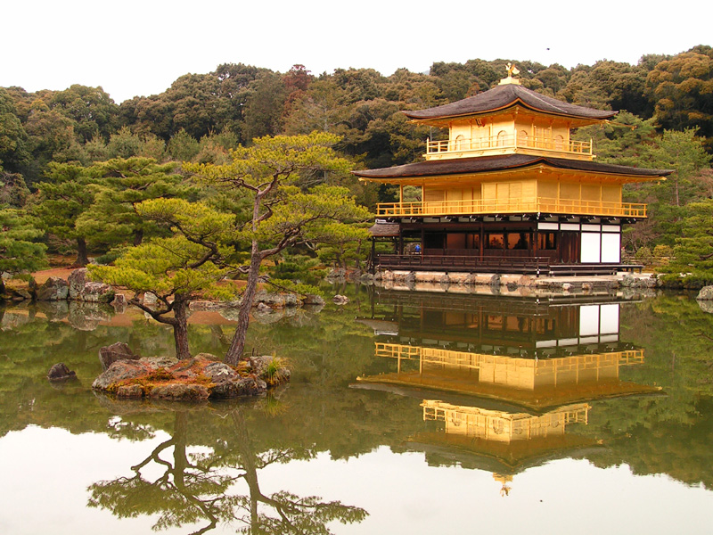 Japan - Kyoto - Kinkakuji (Golden Pavilion Temple)