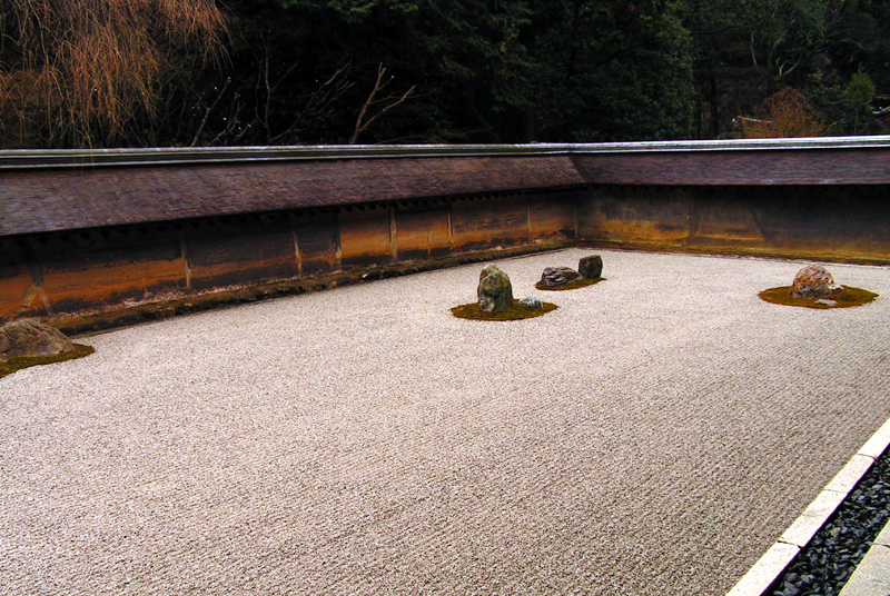 Japan - Kyoto - Ryoanji's Zen garden