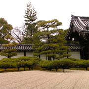 Japan - Kyoto - a Zen rock garden in Nanzenji