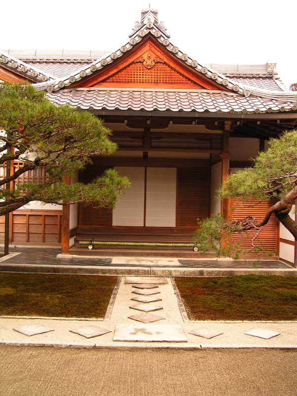 Japan - Kyoto - a hall in the Ginkakuji Temple