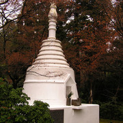 Japan - Kyoto - a stupa in Ryōanji