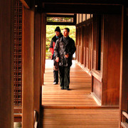 Japan - Kyoto - Brano and Martin inside Nanzenji complex