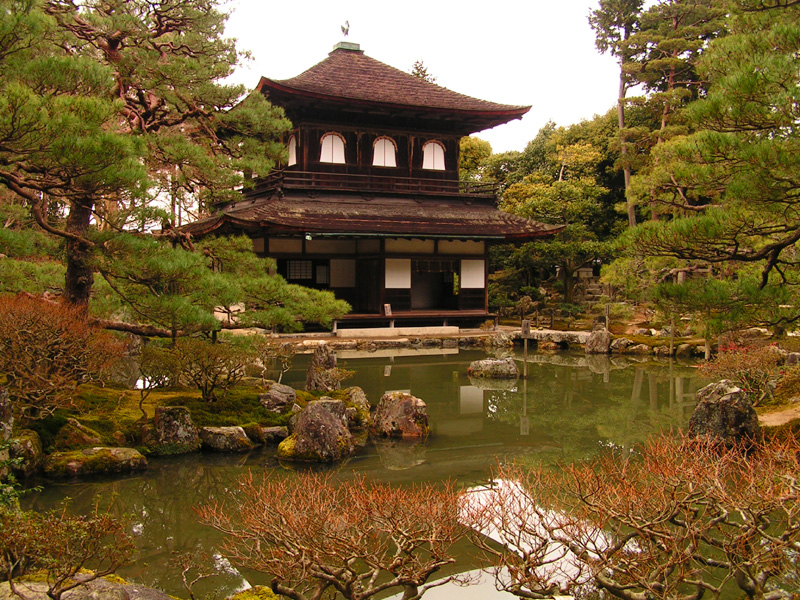 Japan - Kyoto - Silver Pavilion Temple (Ginkakuji)