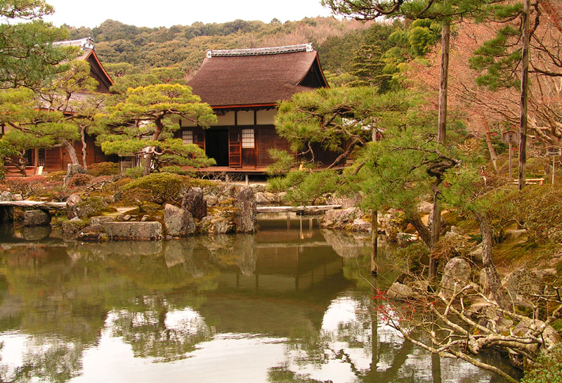 Japan - Kyoto - Silver Pavilion Temple (Ginkaku-ji)