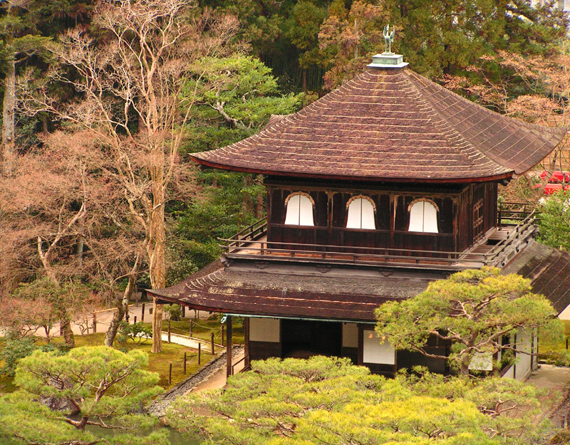 Japan - Silver Pavilion Temple (Ginkakuji) in Kyoto