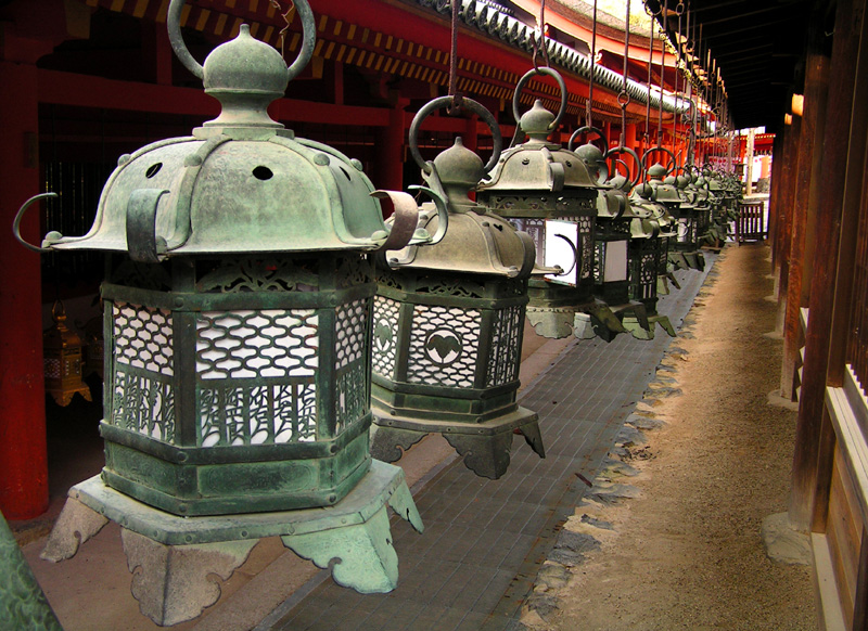 Japan - Nara - Kasuga Grand Shrine - lanterns everywhere