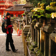 Japan - Nara - Brano in Kasuga Taisha complex