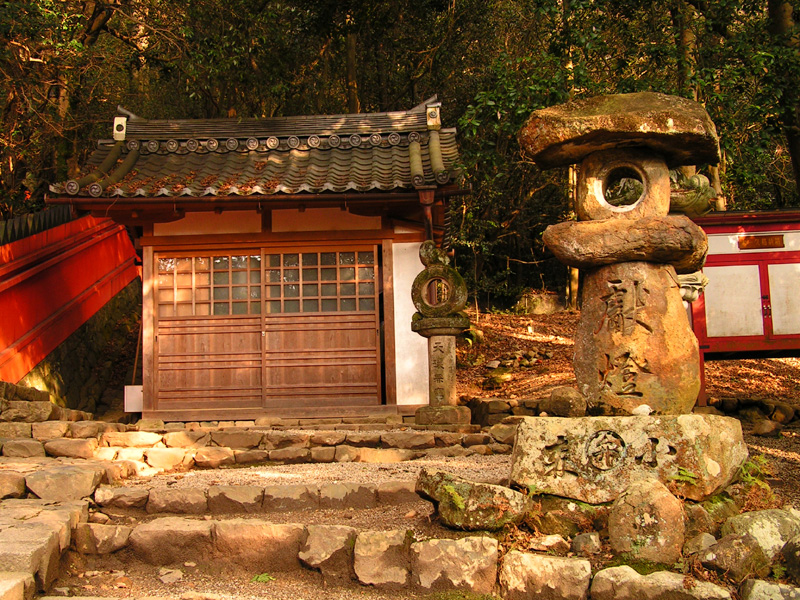 Japan - Nara - a gate in Kasuga Grand Shrine