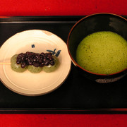 Japanese food serving