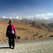 Paula in Tibet plateau