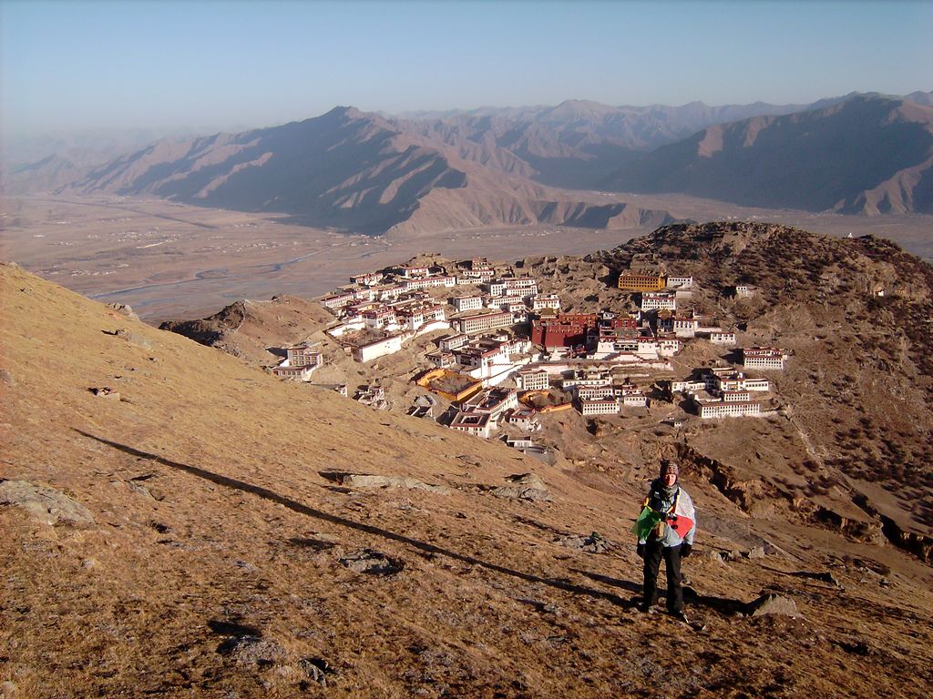 Tibet - Ganden monastery 01